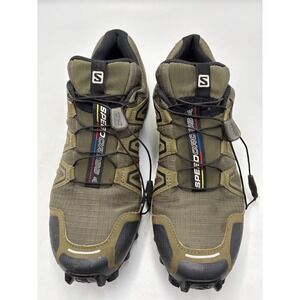 Salomon Speedcross 4 Olive Black Athletic Shoes